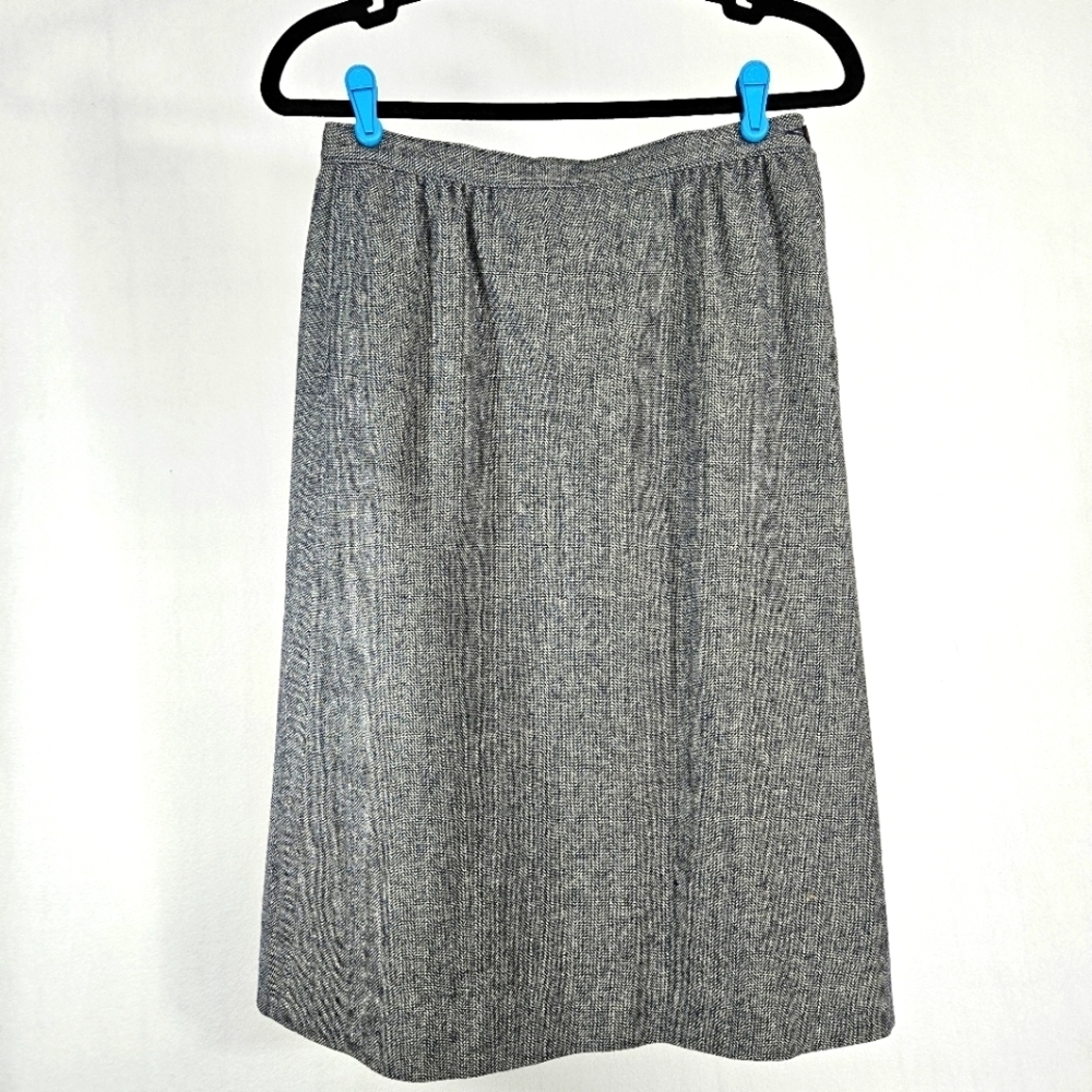 Pendleton Gray Pencil Skirt